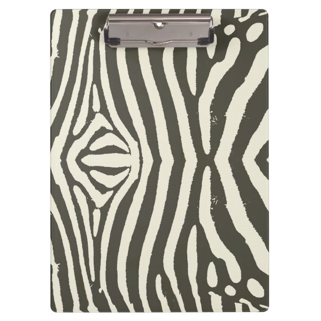 Porte-bloc Motif Poster de animal Zebra Stripe (Devant)