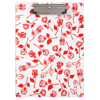 Porte-bloc Motif Red Rose