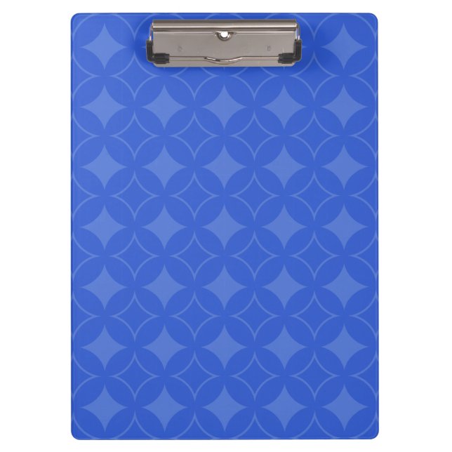 Porte-bloc Motif shippo bleu royal (Devant)