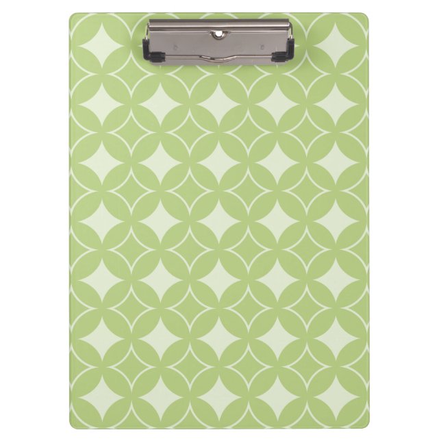 Porte-bloc Motif shippo vert olive (Devant)