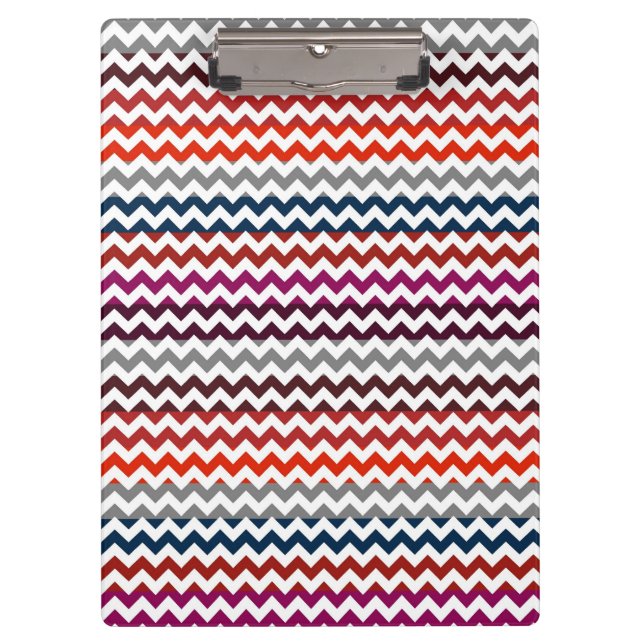 Porte-bloc Motif tendance Chevron Zigzag 4 (Devant)