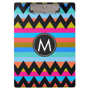 Porte-bloc Motif tendance chic Chevron Stripes #4