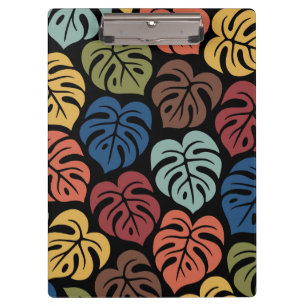 Porte-bloc Motif tropical Monstera