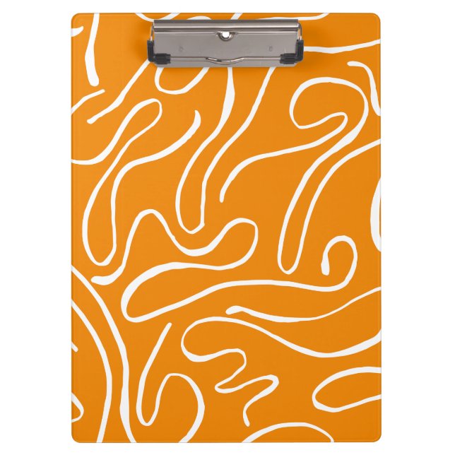 Porte-bloc Motif Vibre Abstraite (Devant)