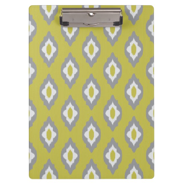 Porte-bloc Motif vintage d'Ikat (Devant)