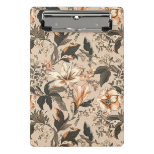 Porte-bloc Motif vintage Floral Mini Porte - bloc