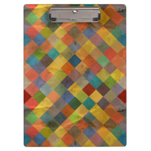 Porte-bloc Motif vintage. Géométrique