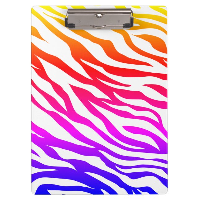 Porte-bloc Motif Zebra Multicoloured Skin Stripes-22164 (Devant)
