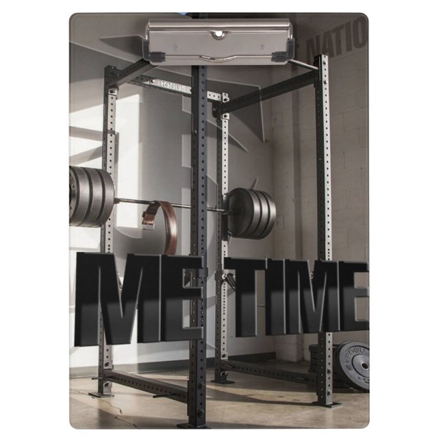 Porte-bloc Motivation de l'entraînement au rack de squat - Te (Devant)