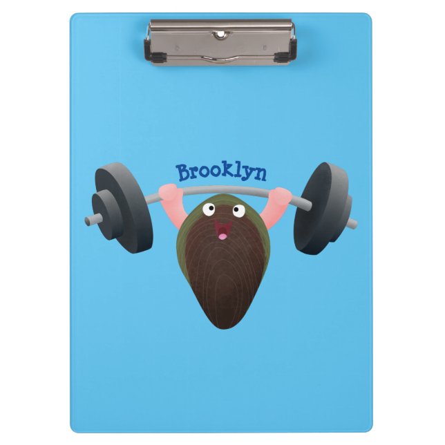 Porte-bloc Moule amusante travaillant sur l'illustration de d (Devant)