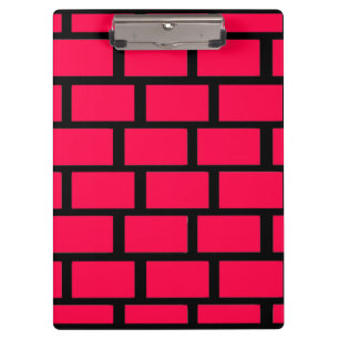 PORTE-BLOC MUR EN BRIQUE ROUGE