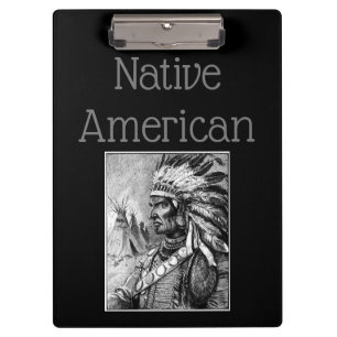 Porte-bloc Native American Clipboard
