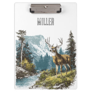 Porte-bloc Nature de cerf