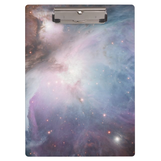 Porte-bloc Nébuleuse d'Orion Messier 78 Photo d'espace pastel (Devant)