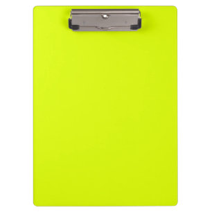 Porte-bloc Neon Chartreuse couleur solide Couleur tendance
