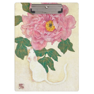 Porte-bloc Nezumito-Botan: The Little Mouse and the Peony