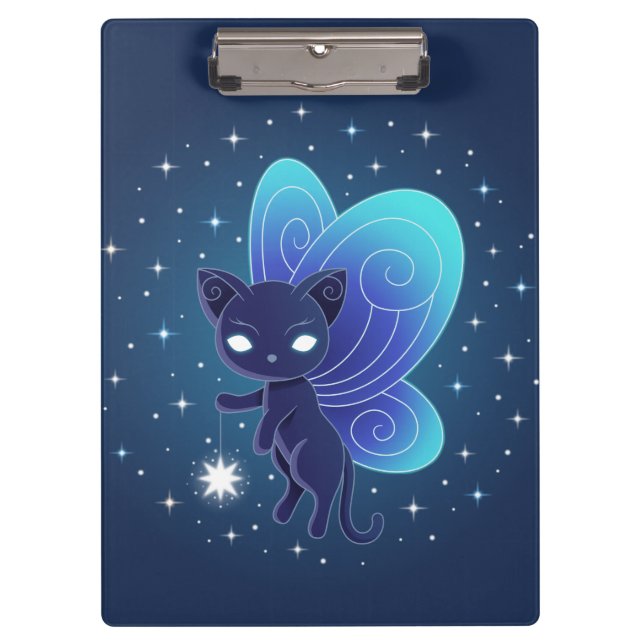 Porte-bloc Night Star Fairy Pixie Cat (Devant)
