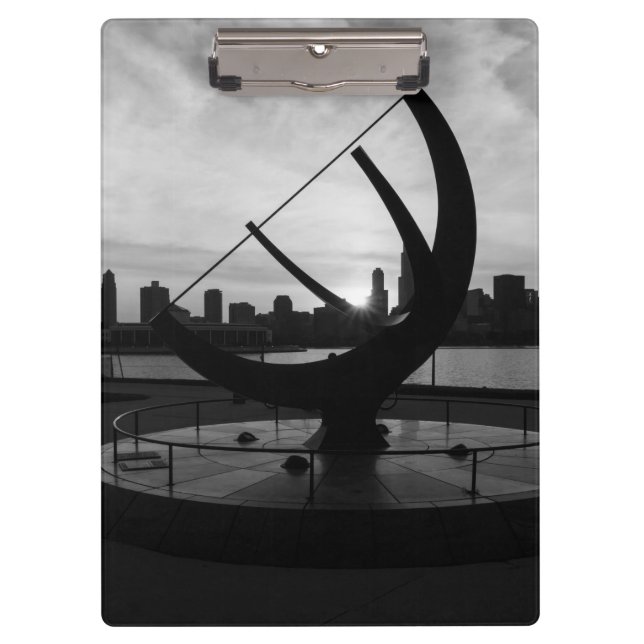 Porte-bloc Niveaux de gris Sundial (Devant)