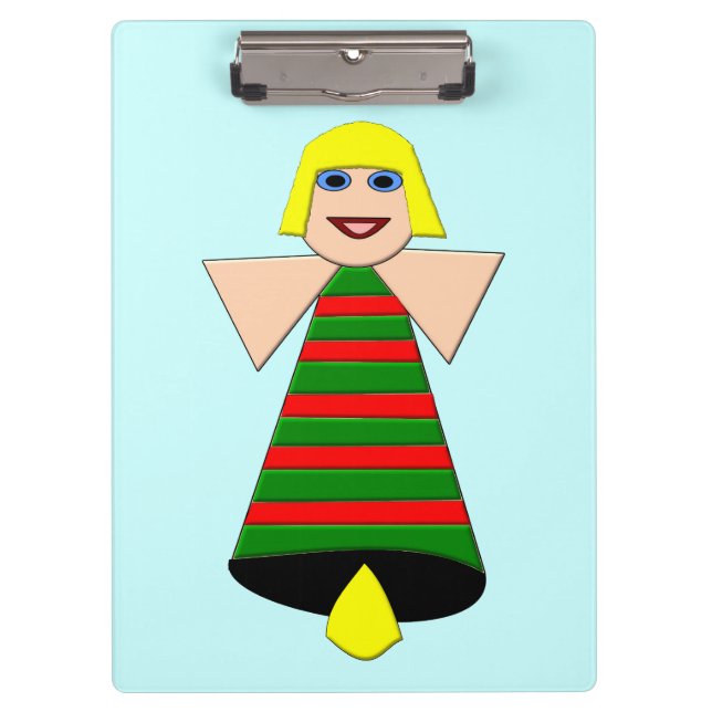 Porte-bloc Noël Angel Bell Porte - bloc (Devant)