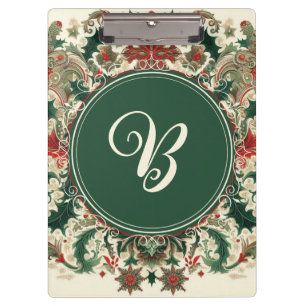 Porte-bloc Noël Victorien/Classique/Vintage