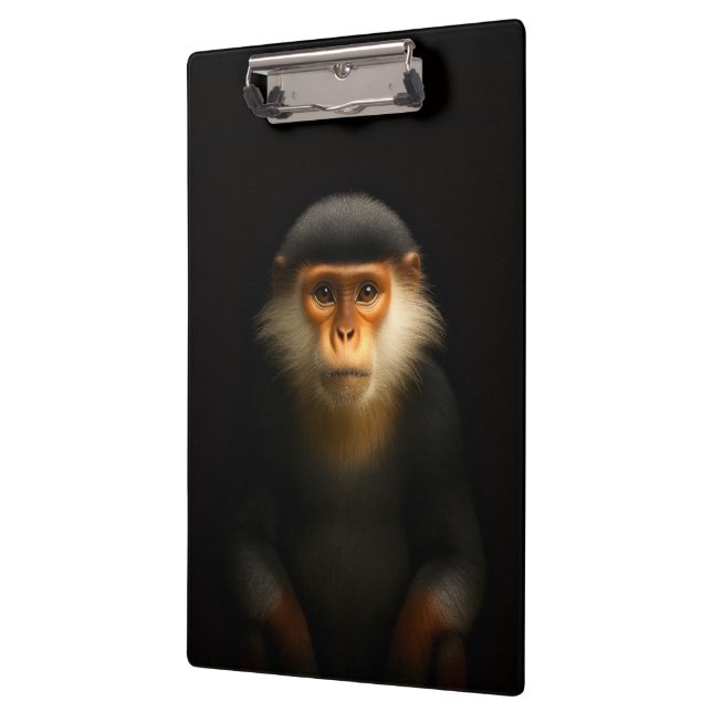 Porte-bloc noir 4 Luxe, Langur roux (Gauche)