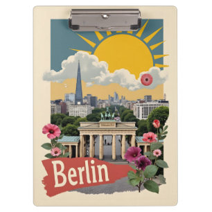 Porte-bloc Nom personnalisé Berlin, Allemagne