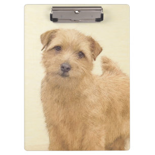 Porte-bloc Norfolk Terrier Peinture - Art Chien original