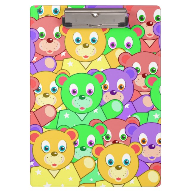 PORTE-BLOC NOUNOURS COLORÉS (Devant)