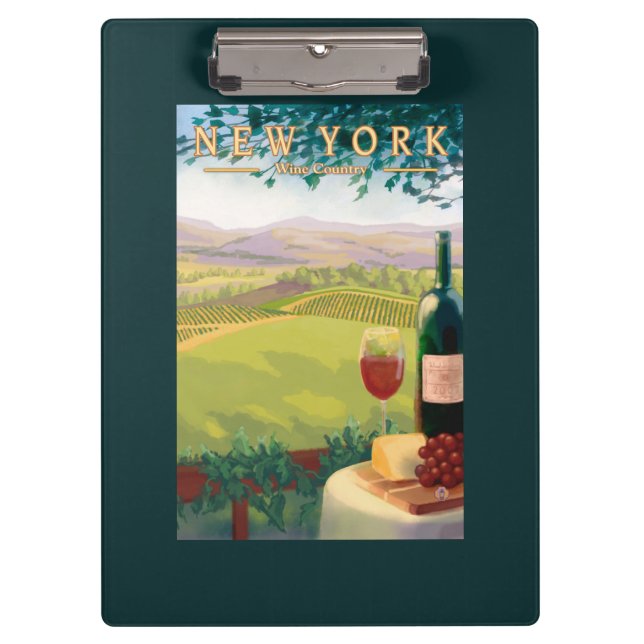 Porte-bloc Nouvelle scène de pays de YorkWine (Devant)