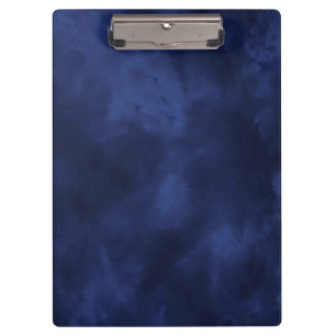 Porte-bloc Nuages bleus foncés