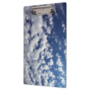 Porte-bloc Nuages gonflés sur le ciel bleu