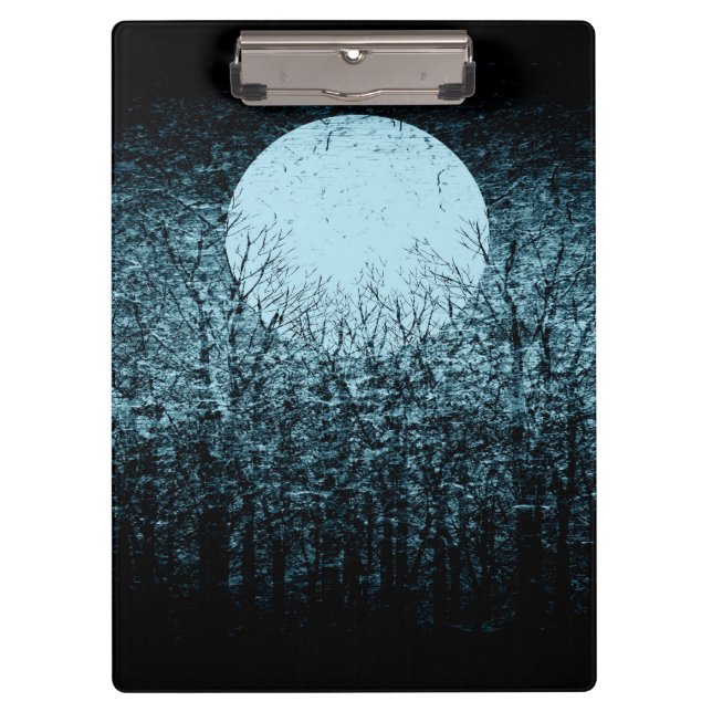 Porte-bloc Nuit Lune Vintage (Devant)