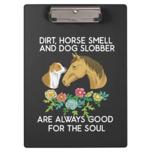 Porte-bloc Odeur De Cheval Et Slobber De Chien