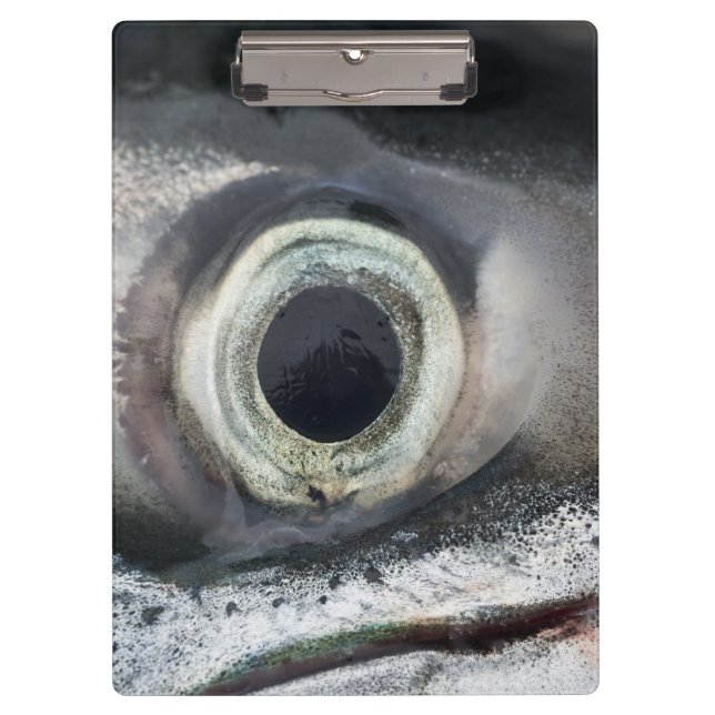 Porte-bloc Oeil saumon (Devant)