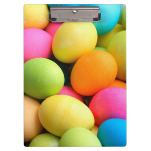 Porte-bloc Oeufs de pâques colorés