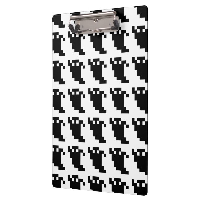 Porte-bloc Ombre fantôme de 8 bits Pixel (Gauche)