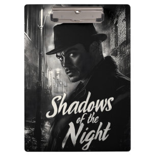 Porte-bloc Ombres de la nuit - Film Noir Style Design