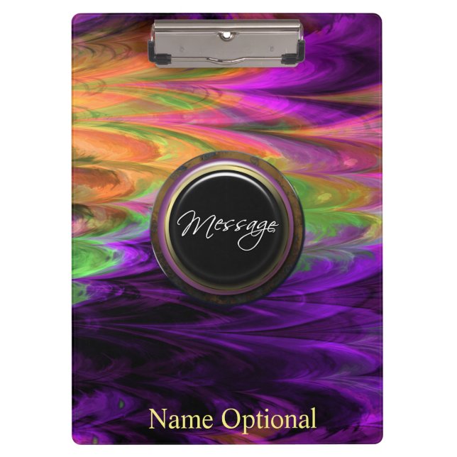 Porte-bloc Options d'image en marbre fractal 4-1 (Devant)