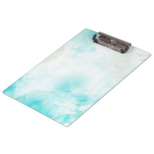 Porte-bloc Or Art à l'encre d'alcool Aqua Or Moderne Aquarell