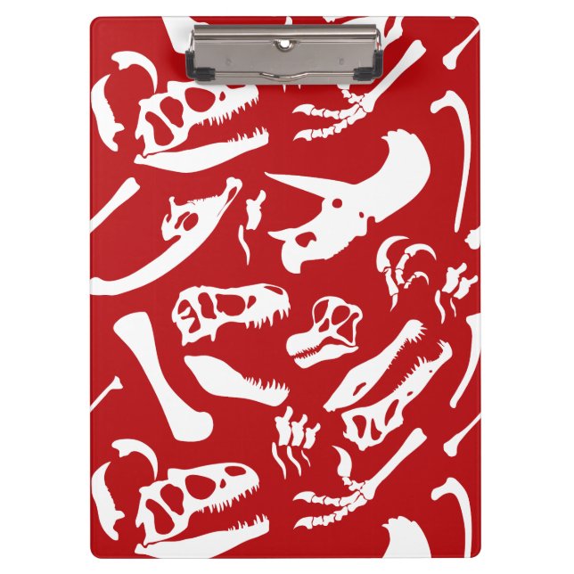 Porte-bloc Os Dinosaures (Rouge) (Devant)