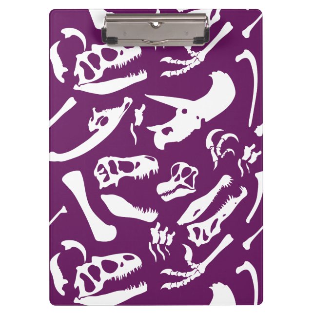 Porte-bloc Os Dinosaures (Violet) (Devant)