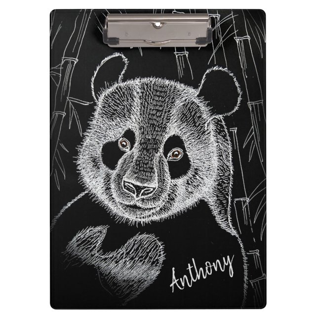 Porte-bloc Ours Panda (Devant)