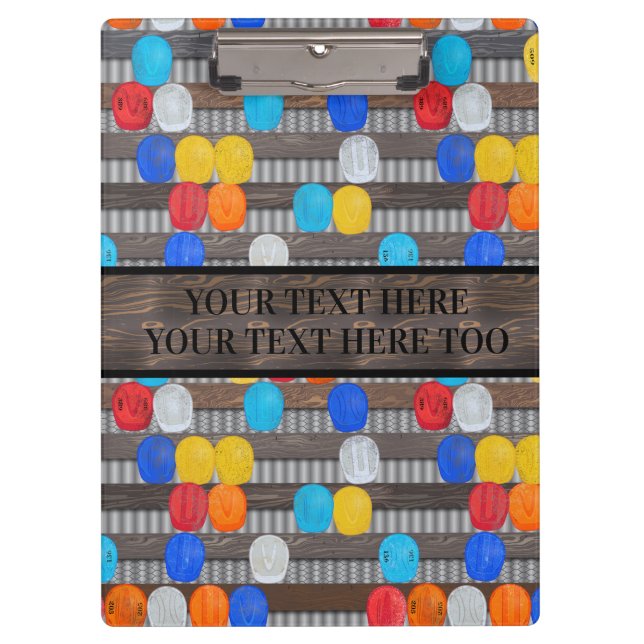 Porte-bloc Ouvriers du bâtiment (Devant)