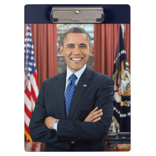 Porte-bloc Oval Office Portrait, Obama Barack Président des É