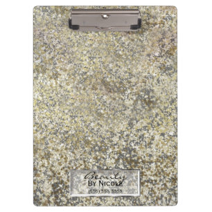 Porte-bloc Paillettes dorées Craquelé Moderne Chic Brillant G