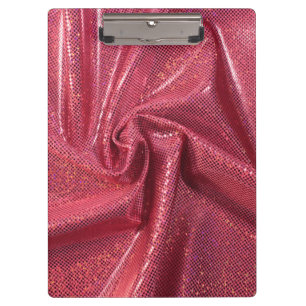 Porte-bloc Paillettes scintillement éclat rouge rose