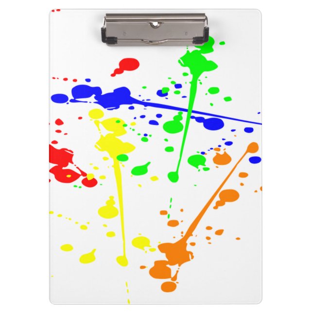 Porte-bloc Paint Splatter (Devant)