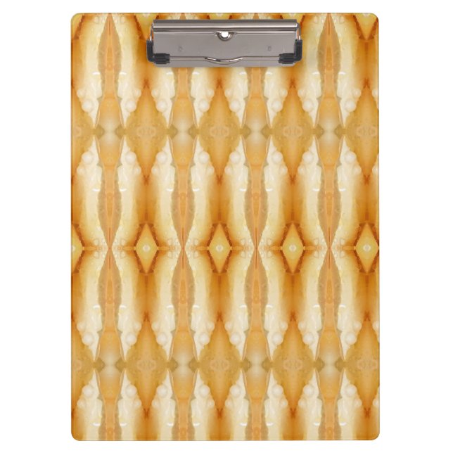 Porte-bloc Pale Peachy Ikat (Devant)