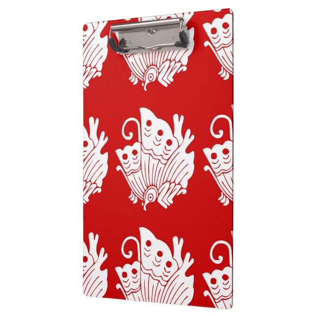 Porte-bloc Papillon asiatique Japonais Conception Kamon (Gauche)