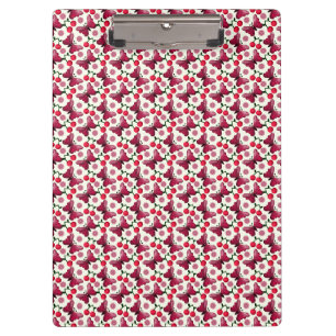 Porte-bloc Papillon Cerise Motif Sans Couture Kawaii